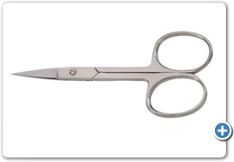 1020
Cuticle Scissors
9.5cm, Straight