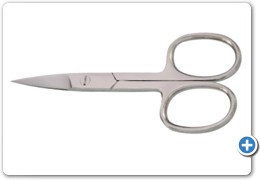 1022
Cuticle Scissors
9.5cm, Straight