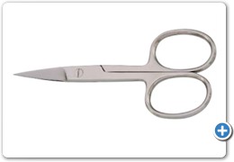 1029
Cuticle Nail Scissors
9.5cm, Straight