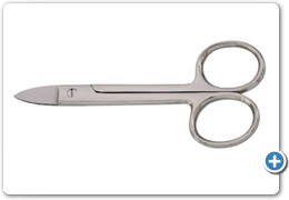 1031
tOE Nail Scissors
9.5cm, Straight