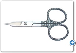 1078
Nail Scissors Arrow Point Straight
Blade Black