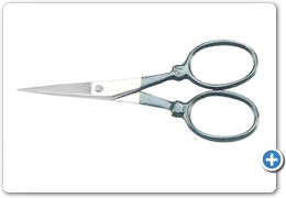 1064
Embroidery Scissors
Straight 8cm, (Color Coated)