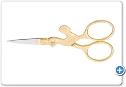 1069
Embroidery Scissors (Cock)
Half Gold