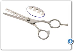 839
Thinning Scissors
Size 6", (8 Teeth)