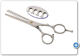 841
Thinning Scissors
Size 6", (13 Teeth Curved)