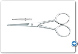 1050
Nose Scissors, 4", 4 1/2"