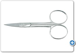 1052
Nail Scissors
Curved, 9cm