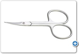 1053
Cuticle Scissors
Curved, 9cm