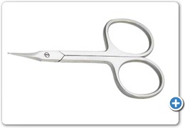 1054
Cuticle Scissors
Arrow Point Curved, 9cm